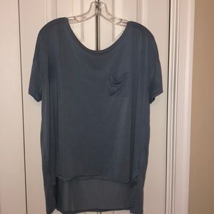 s blue-grey silence+noise Urban Outfitters shirt